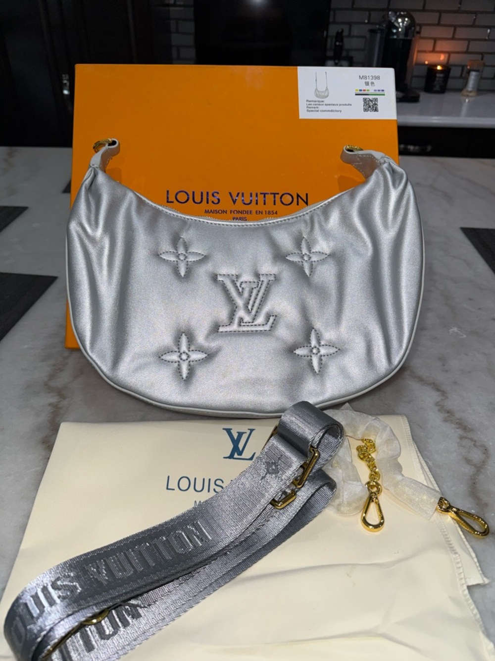 LV quilt bag